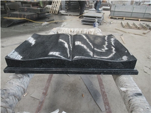 Beida Green Granite Western Style Cross Tombstones