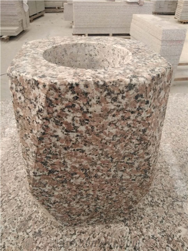 G361 Tombstones,Chinese Lotus Granite,Gravestone