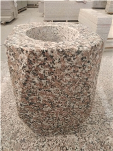 G361 Tombstones,Chinese Lotus Granite,Gravestone