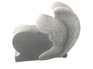G603 Engraved Tombtones,Grey Upright Headstones