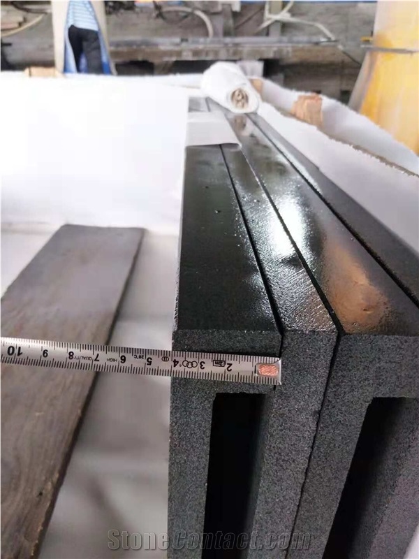 Hainan Black,Black Basalt,Lava,Pool Coping& L Stone