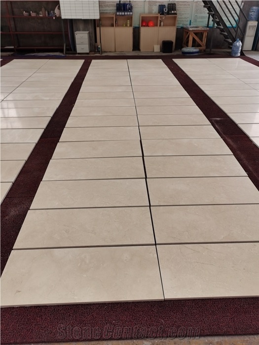 Ksa Crema Marfil Marble Walling Tiles for Project