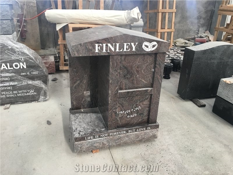 Memorial Niche Granite Mausoleum Columbarium