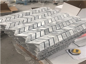 Super White Marble Polished Hexagon Mosaic Tile