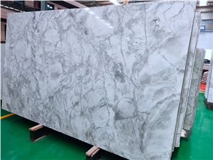 Super White Quartzite Flooring Wall Slabs
