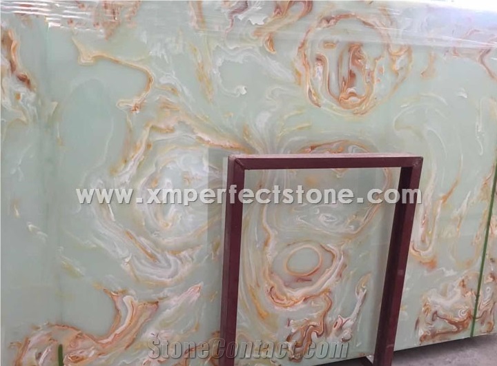 Cheap Artificial Onyx Stone Slab Price for Sell