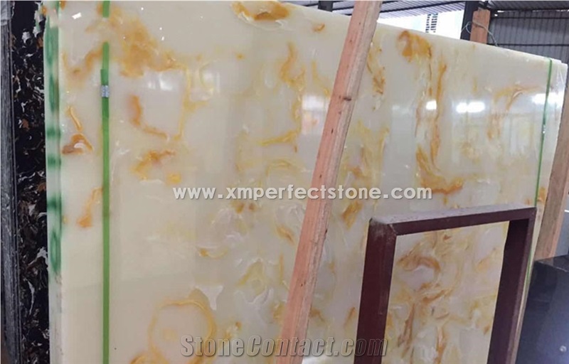 Cheap Artificial Onyx Stone Slab Price for Sell