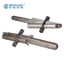 Stone Splitting Wedge and Feather for Mining