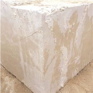 Crema Marfil Classico Raw Blocks from Own Quarry