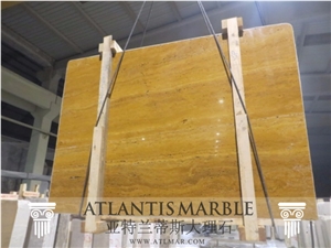 Export Travertine Golden Blocks