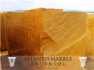 Export Travertine Golden Blocks
