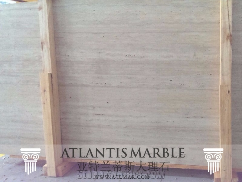 Light Travertine Blocks