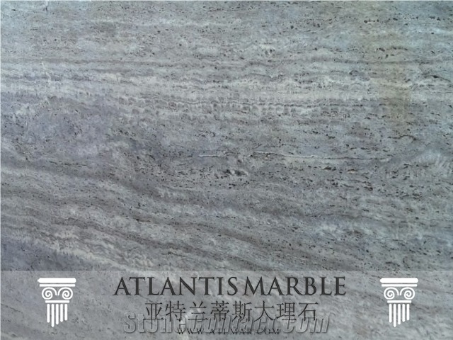 Turkish Block Slab & Export Travertine Silver