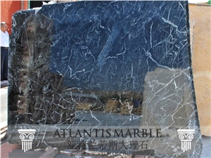 Turkish Marble Block & Slab Export / Black Spider