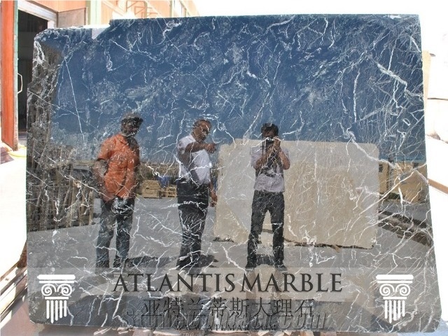 Turkish Marble Block & Slab Export / Black Spider
