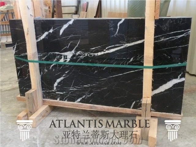 Turkish Marble Block & Slab Export / Black Swan