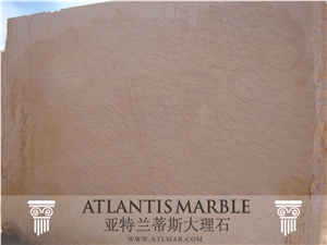 Turkish Marble Block & Slab Export / Wave Beige Marble Block