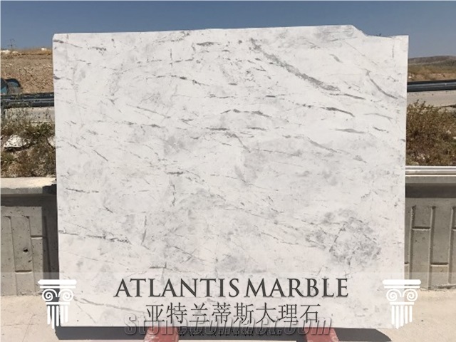 Turkish Marble Block & Slab Export / White Orchid