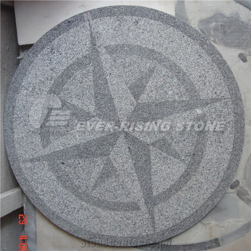 China Grey Granite Medallion