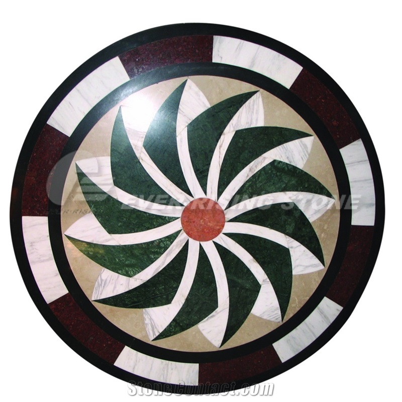 Ea6004 Marble Medallion