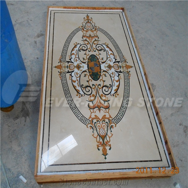 Ea6015 China Granite &Marble Water-Jet Medallions