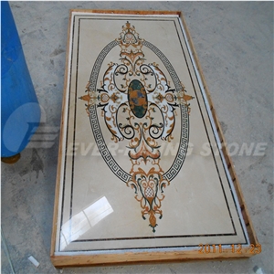 Ea6015 China Granite &Marble Water-Jet Medallions