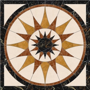Ea6015 China Granite &Marble Water-Jet Medallions