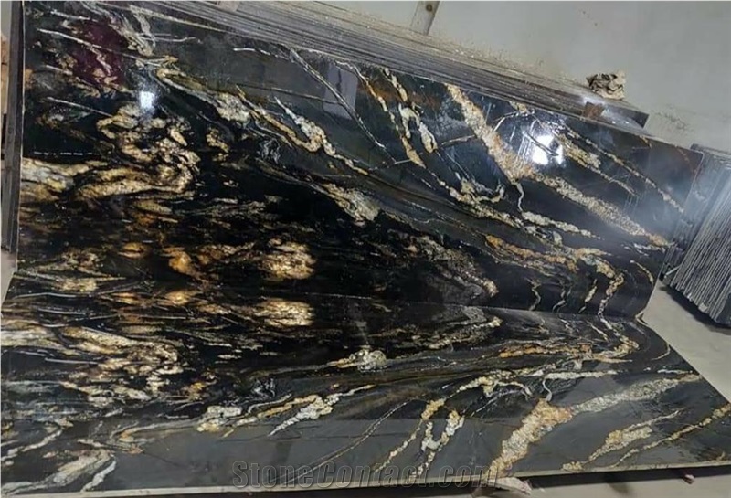 Titanium Gold Granite
