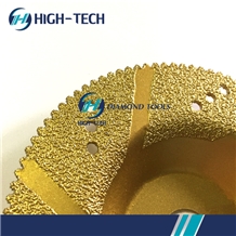 Brazed 4 Inch Marble Cutting and Grinding Blade