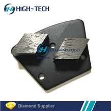 Trapezoid Metal Diamond Floor Grinding Shoes