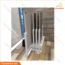 Ceramic Tile,Stone Metal Spin Sliding Display Rack