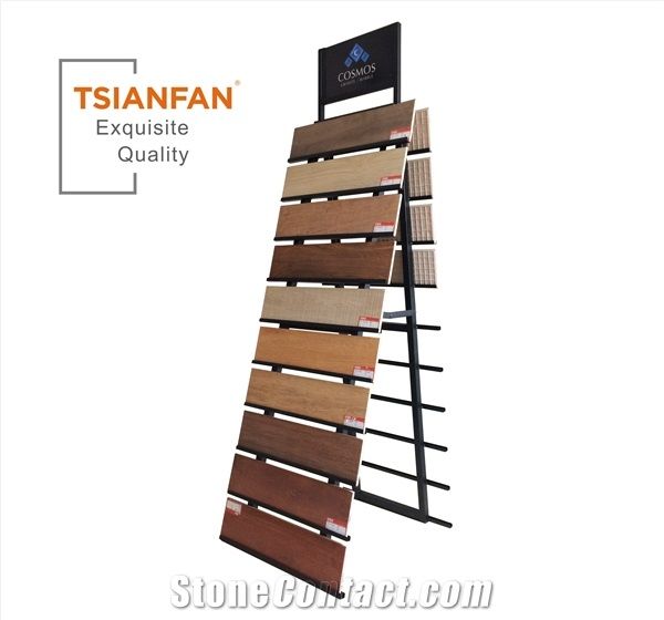 Metal Tile Sample Stone Display Stand Rack