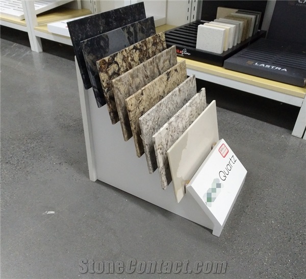 Porcelain Tile Table Display Stand 8