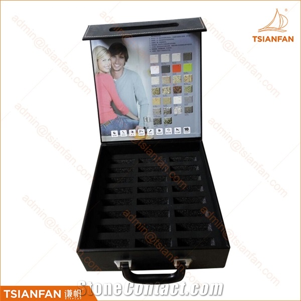 Stone Leather Display Suitcase,Display Box