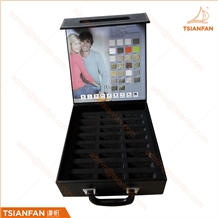 Stone Leather Display Suitcase,Display Box