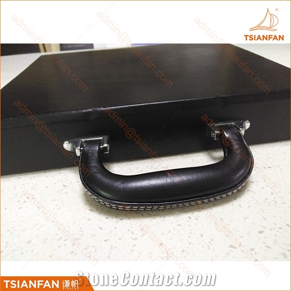 Stone Leather Display Suitcase,Display Box