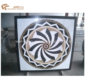 Marble Stone Waterjet Medallion Flooring Tiles Marble Stone Waterjet Medallion Flooring Tiles