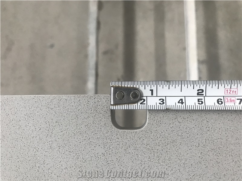 Artisan Grey Quartz for Nightstand Stone