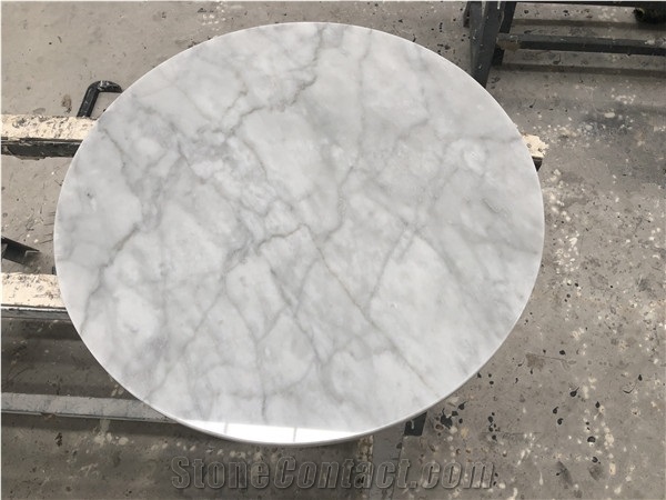 Beauty Calacatta Gloden Marble Coffe Table Top