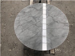 Beauty Calacatta Gloden Marble Coffe Table Top