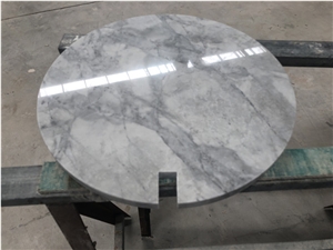 Beauty Calacatta Grey Marble Coffe Table Top
