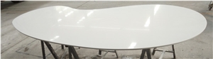 Beauty Super White Quartz for Coffe Table Top Beauty Super White Quartz for Coffe Table Top