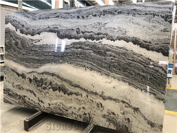 Bespoke Mercury Black Marble for Setting Wall