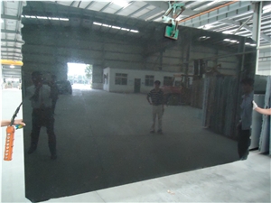Black Pearl Granite Slabs Used for Flooring Tiles