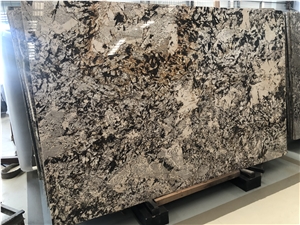 Brazil Golden Mountain Silver Fox Granite Walling