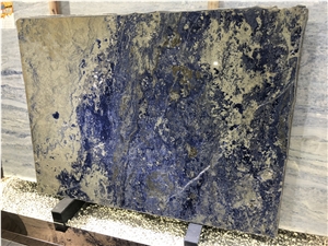 Brazil Luxury Azul Bahia Blue Granite Slabs