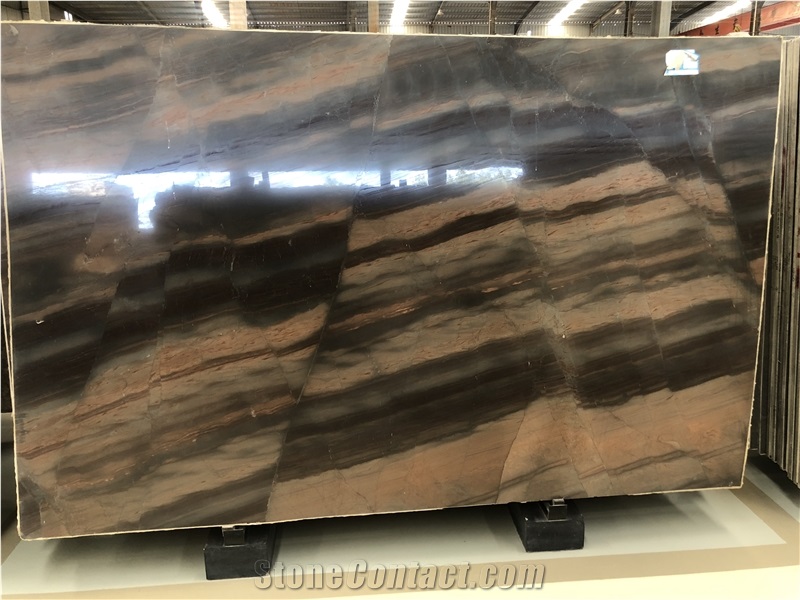 Brazil Luxury Elegant Brown Natural Quartzite Slab