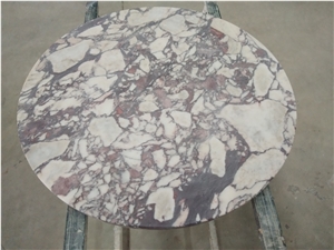 Breccia Capraia Marble Honed Bistro Tabletop Round