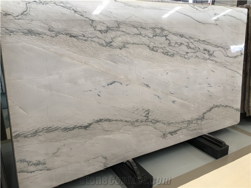 Calacatta White Macaubas Natural Quartzite Walling