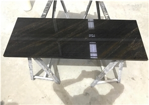 Capolavoro Black Granite Kitchen Countertop Bar Table Tops